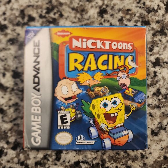 Nicktoons Racing for Nintendo Gameboy Advance - Picture 1 of 3